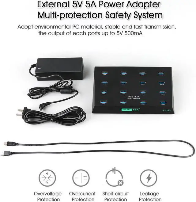 Alt view image 3 of 5 - best desktop 16 ports USB 3.0 duplicator hub USB flash driver copier with free copy software