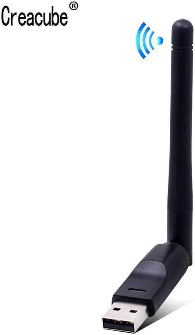 Alt view image 4 of 5 - USB 2.0 WiFi Wireless Network Card 150M 802.11 b/g/n LAN Adapter for Laptop PC MTK7601 Chip