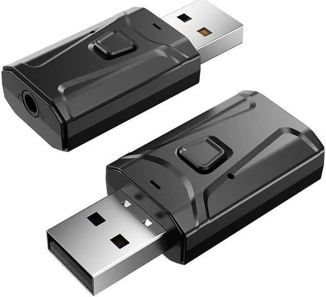 Alt view image 4 of 5 - Bluetooth 5.0 Audio Receiver Bluetooth Transmitter 4 IN 1 Mini 3.5mm Jack AUX RCA Stereo Music Wireless Adapter For TV PC
