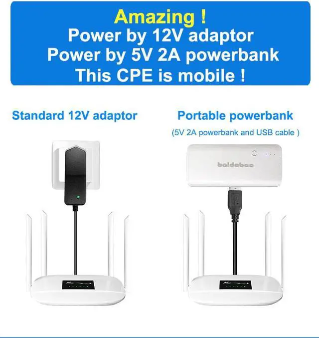 Alt view image 4 of 5 - 4G wifi router 4G lte cpe SIM card wifi router 300m CAT4 32 wifi users router RJ45 WAN LAN indoor lte CPE wireless router