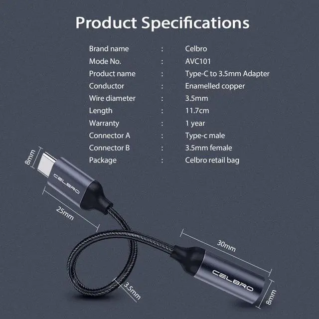 Alt view image 3 of 5 - C Adapter USB C To 3.5mm 3.5 Jack Earphone Audio Converter Headphones Cable For  Galaxy Tab S6 5G Z Flip 90 Degree