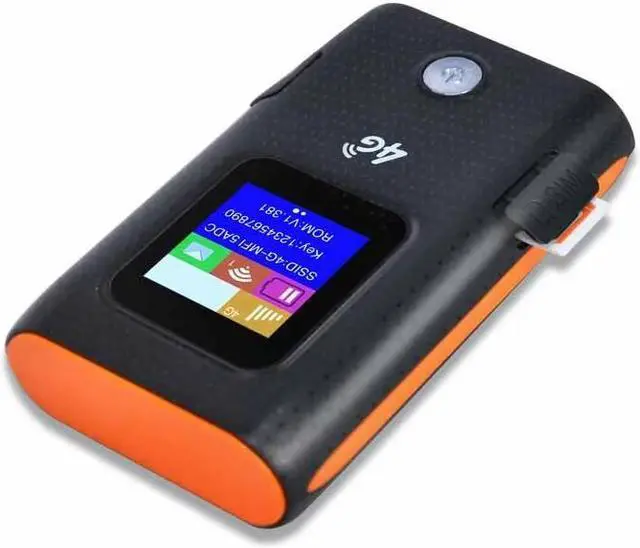 Alt view image 2 of 5 - 4G Wifi Router Car Mobile Hotspot Wireless Broadband Pocket Mifi Unlock Lte Modem Wireless Wifi Extender Repeater Mini Router