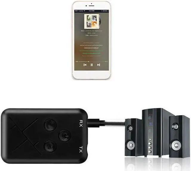 Alt view image 4 of 5 - 2 in 1 Bluetooth 4.2 Transmitter 3.5mm Audio Wireless Bluetooth Transmitter Receiver Adapter