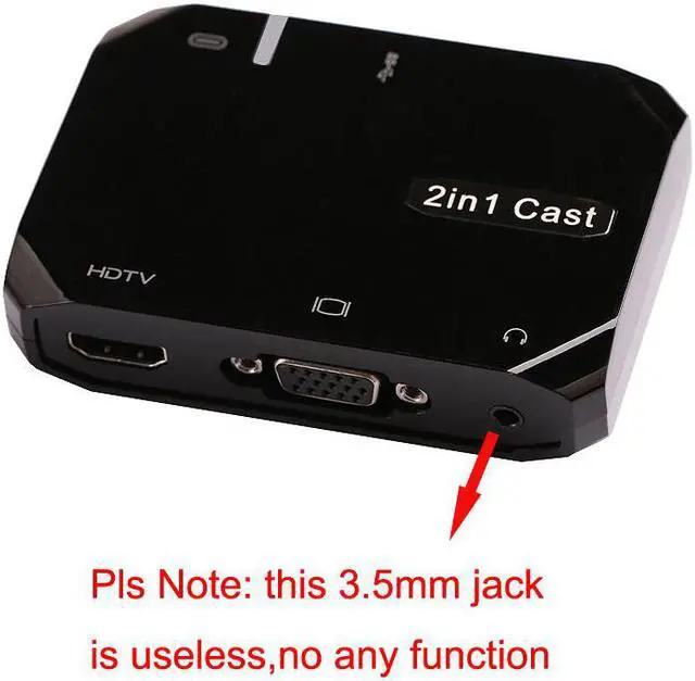 Alt view image 3 of 5 - Wifi Box Cable HDMI VGA Video Adapter for iPhone X  Note10 S10 S9 S8  Mate20 P20 P30 Pro iOS Android to TV