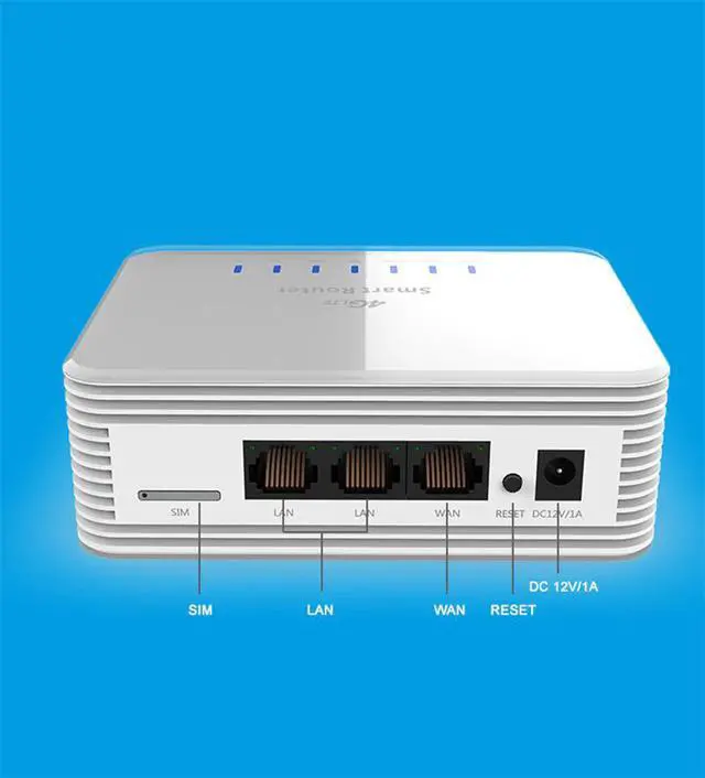 Alt view image 2 of 5 - 4G CPE Router Unlocked/wireless/portable/pocket LTE wifi modem 300mbps hotspot WAN/LAN port +SIM Card access home router