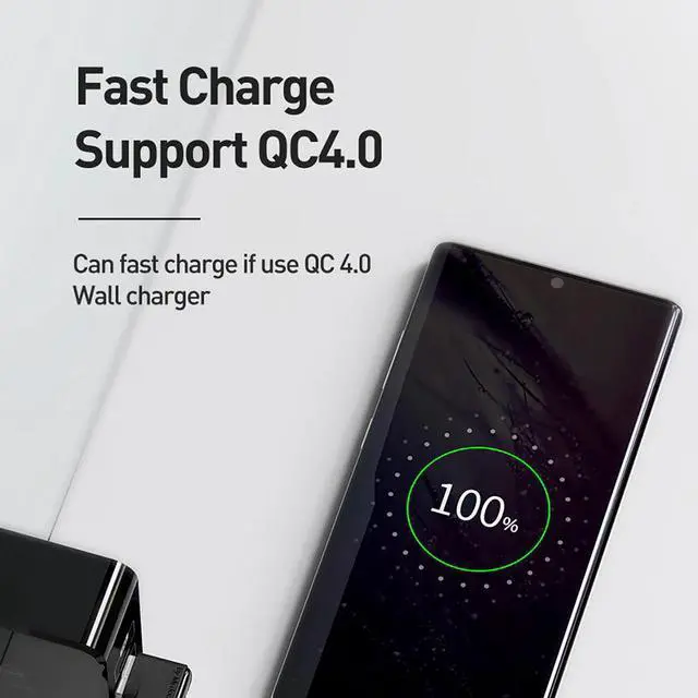 Alt view image 3 of 5 - Retractable Car Spring Type C 3A USB Cable for    S10  Quick Charge 4.0 Charger  LED Cable