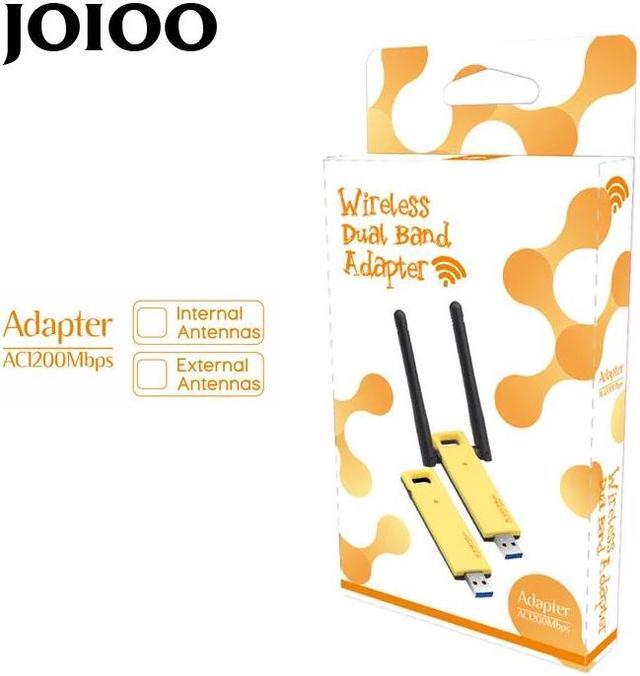 Alt view image 4 of 4 - Network Card WiFi LAN Adapter hot sale Mini 1200Mbps USB  802.11ac 2.4g&5GHZ wifi dongle with two antenna