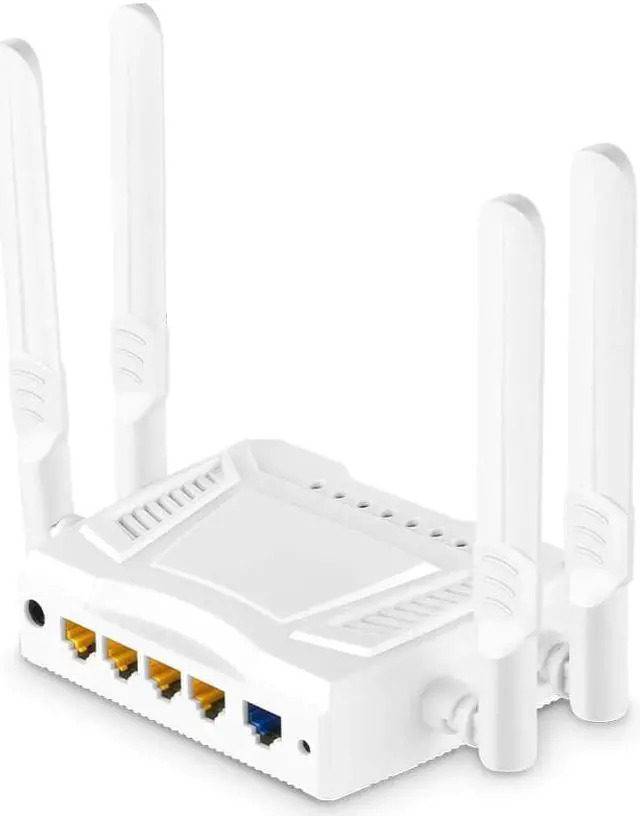 Alt view image 5 of 5 - Sim card slot 4PCS external antenna 4G LTE router 300Mbps wireless CPE router 3G 4G LTE home Wifi hotspot