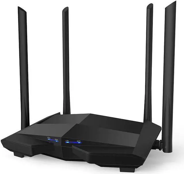 Alt view image 4 of 5 - Gigabit Wireless Wifi Router Dual band 2.4G/5G WIFI Router 1200Mbps Wi-fi Repeater Extender 802.11AC Remote APP Control  English