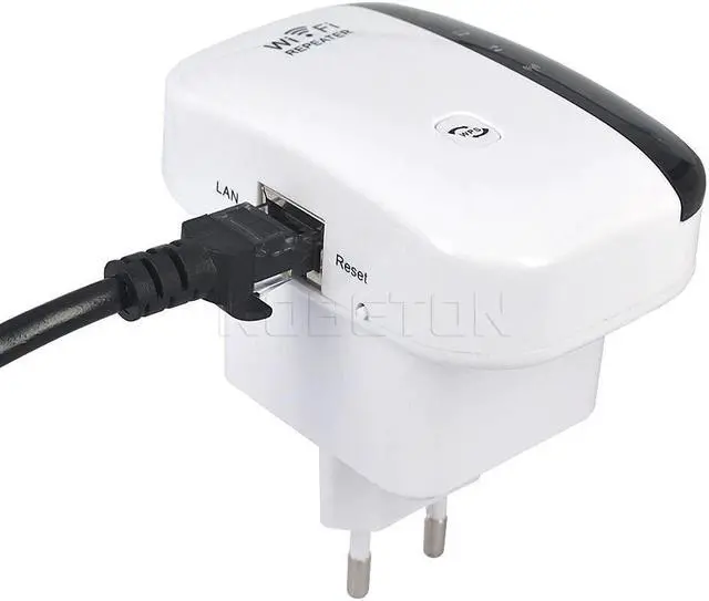 Alt view image 3 of 5 - 300mbps Wireless-N Repeater WIFI Router 802.11N/B/G Signal Antennas Boosters Extend Amplifier Repeater US/EU Range Expander