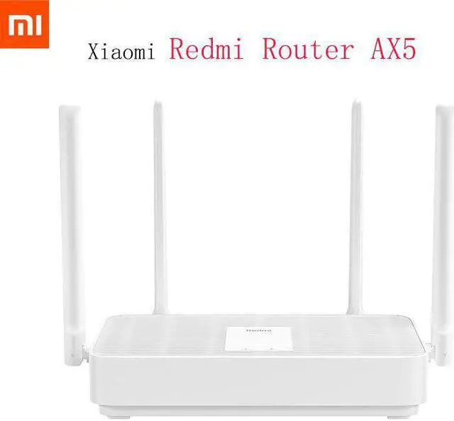Main image of Redmi Router AX5 Wifi 6 Mesh Gigabit 2.4G/5.0GHz Dual-Band Wireless Router Wifi Repeater 4 High Gain Antennasider