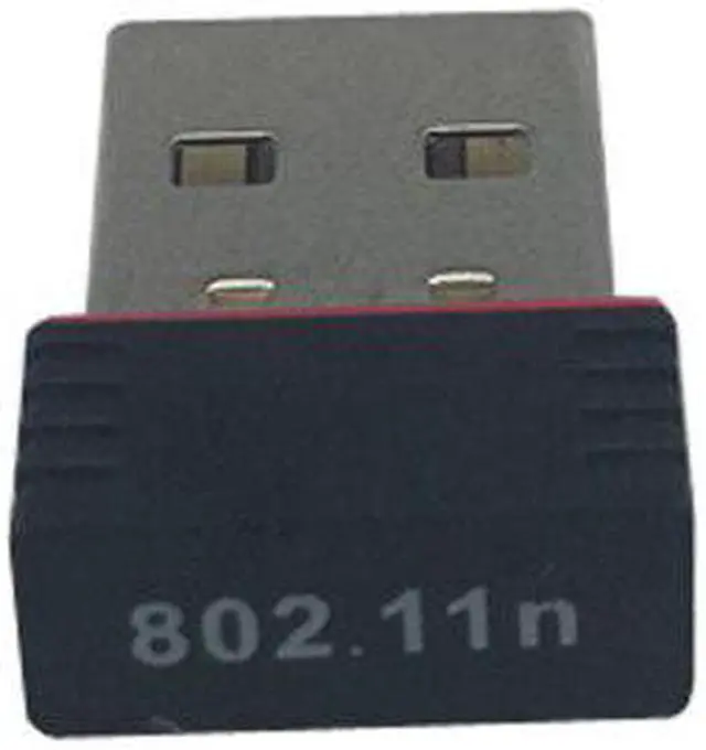 Alt view image 2 of 5 - 2.4G WIFI Adapter 150Mbps Wireless USB 2.0 Wi-Fi Dongle Network NANO Card Adapter for Raspberry Pi PC Laptop for MacOS Windows