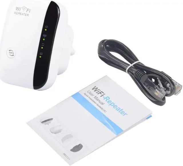 Alt view image 2 of 5 - 2.4 GHz Wireless 300Mbps Wi-Fi 802.11 AP Wifi Range Router Repeater Extender Booster Easy for Installation