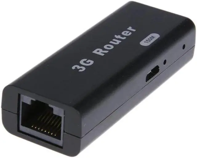 Alt view image 2 of 5 - 3G Router Portable WiFi Wlan Hotspot 150Mbps RJ45 USB Wireless Adapter for HSDPA/HSUPA/HSPA+USB 3G Modems For Mac/iOS/Window