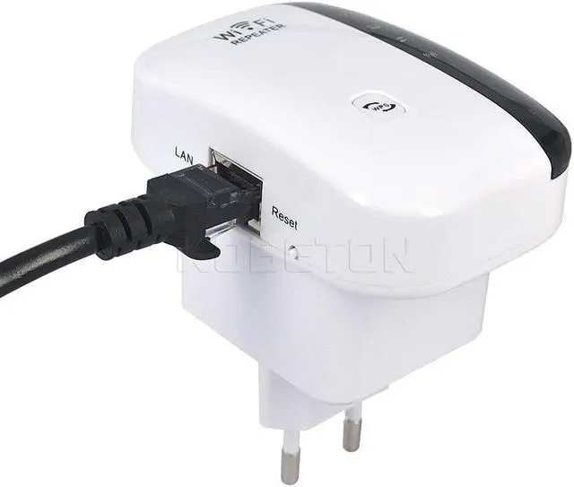 Alt view image 2 of 5 - Wireless N Wifi Repeater 802.11N/B/G Network Router 300Mbps Range Expander Signal Antennas Booster for Enterprise EU/US