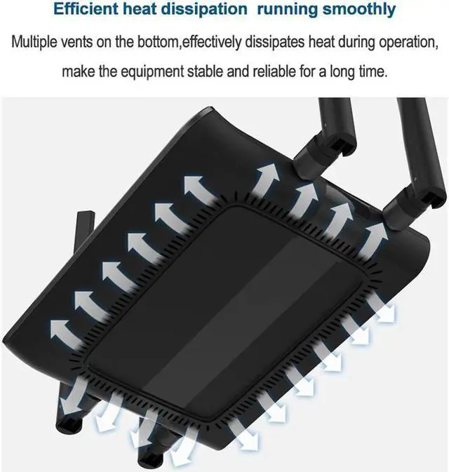 Alt view image 4 of 5 - 4g outdoor modem router without corpus SIM card vpn qos strong wifi router gsm lte access point easy to set up 300mbps WE5926