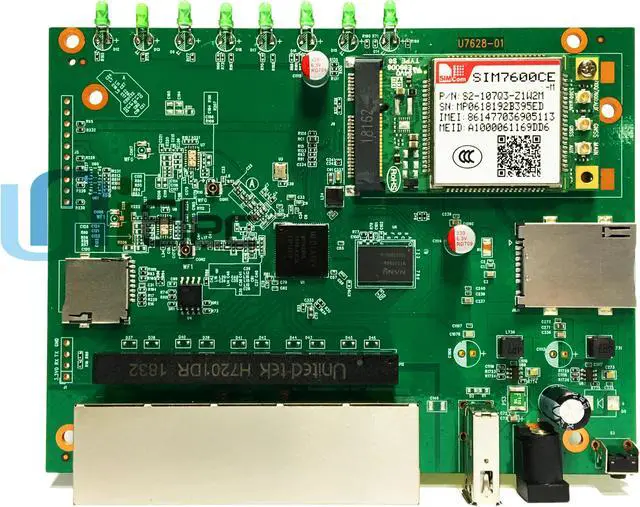 Alt view image 3 of 5 - MTK MT7628 2.4G 2T2R AP Router WIFI OpenWrt MT7612 MT7615 MT7628 Chipset PCBA ODM OEM Low Cost Custom Sim Card Board