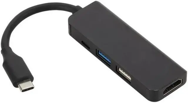 Alt view image 2 of 5 - C to HDMI USB 3.0 2.0 Micro USB Charging 4 Port  C HUB Laptop Adapter for  Laptop S8 S9 Plus Note 9 USB Splitter