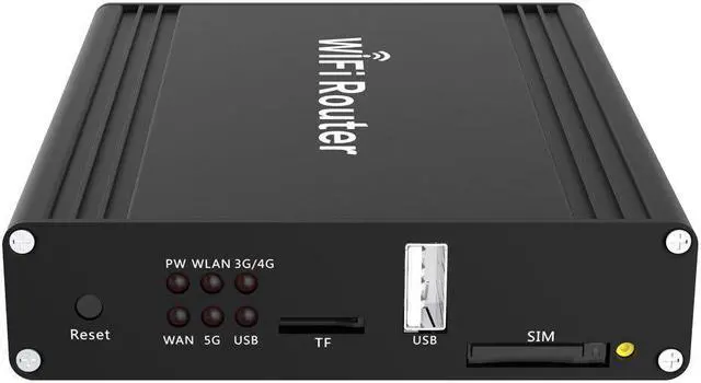 Alt view image 2 of 5 - 1200Mbps wireless WiFi router, LTE 4G modem Industrial router CAT4 for car router with SIM card slot 4G    ubiquiti