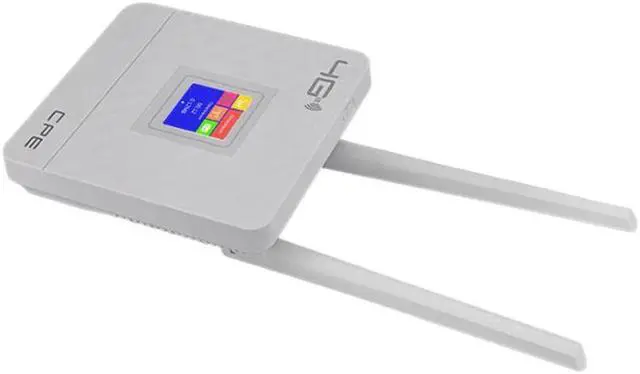 Alt view image 4 of 5 - 3G 4G Portable Hotspot Lte Wifi Router Wan/Lan Port Dual External Antennas Unlocked Wireless Cpe Router+ Sim Card Slot