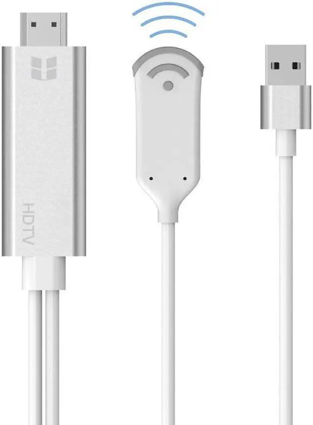 Main image of Wireless WIFI Display Dongle HDTV Receiver Airplay Phone Screen To TV AV  Cable For iPhone X 5 6 7 8 plus iPad Ios Android