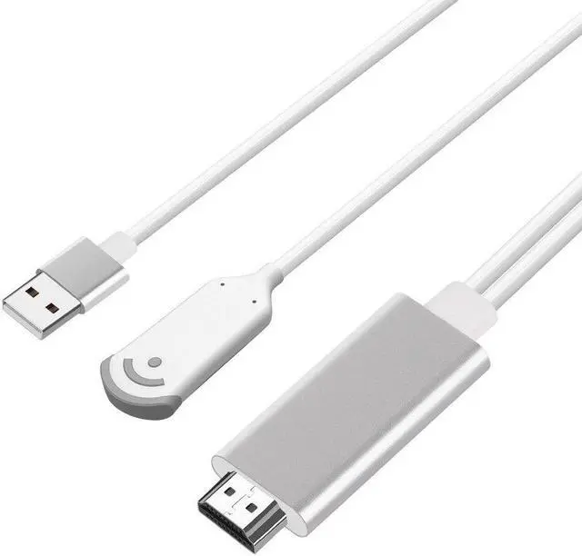 Alt view image 2 of 5 - Wireless WIFI Display Dongle HDTV Receiver Airplay Phone Screen To TV AV  Cable For iPhone X 5 6 7 8 plus iPad Ios Android