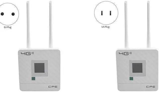 Main image of 3G 4G LTE Wifi Router 150Mbps Portable Hotspot Unlocked Wireless CPE Router With Sim Card Slot WAN/LAN Port US EU Plug