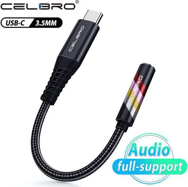 Main image of Usbc Jack 3.5 For  Note 10 Lite Mi 9 Usb Type C 3.5mm Aux Cable Minijack 3.5 Usbc To 3.5 Mm Aux For  P30