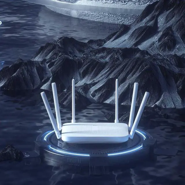 Alt view image 2 of 5 - Redmi Router AC2100 2.4G 5G Gigabit Dual Band Wireless Router 6 High Gain Antennas 128MB Open WRT WiFi Router Easy Setup
