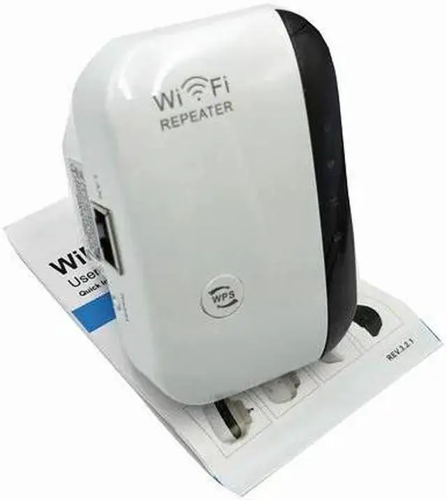 Alt view image 2 of 5 - Wifi Repeater Router Expander 300Mbs 2dBi Antennas Signal Boosters US/EU//UK Plug