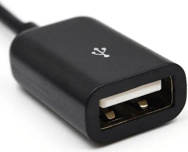 Alt view image 5 of 5 - 3 in 1 Male to Female Dual Micro USB 2.0 Host OTG Hub Adapter Cable USB Splitter For