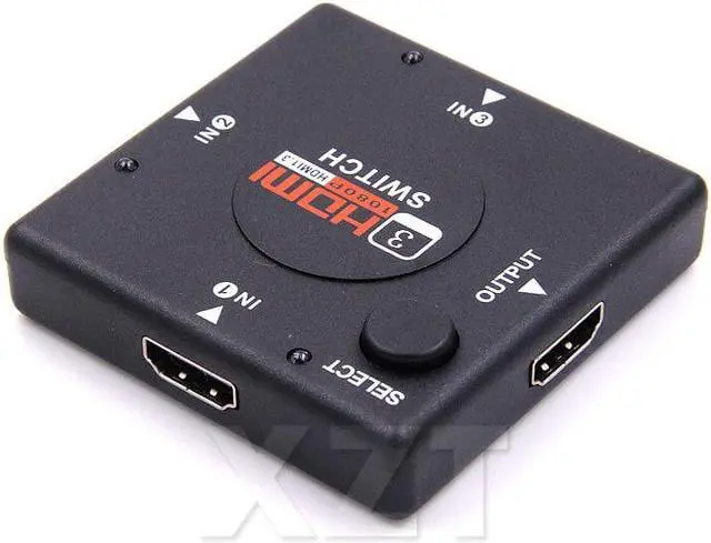 Alt view image 2 of 5 - 1PCS 3 input 1 Output Mini 3 Port HDMI Switch Switcher Splitter Box Selector for HDTV 1080P Vedio HDMI KVM Switcher NEW HOT
