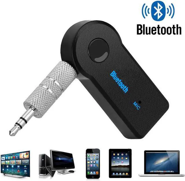 Main image of 3.5mm Jack Car AUX Bluetooth Receiver Hand- MIC Call Bluetooth Adapter 4.0 Car wireless Transmitter Auto Music Receivers