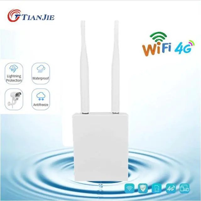 Main image of High Speed Outdoor 4G LTE Wireless AP Waterproof Unlock Sim Card Wifi Router Wireless Hotspot CPE RJ45 port Modem Dongle