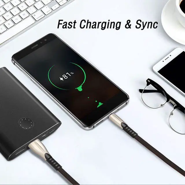 Alt view image 3 of 5 - 3A Fast Charge USB Type C Cable  3 Meter Usb Tipo C Usbc Usb C Fast Charging Wire Cord For  A70 A50  Nova 5z