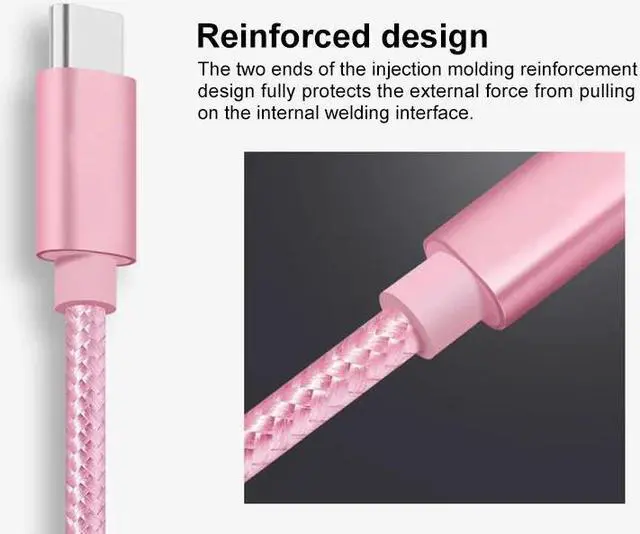 Alt view image 3 of 5 - USB Type C  Fast Charging usb c cable Type-c  Cord Charger usb-c For  S8 S9 Note 9 8  mi8 mi6 HTC/LG