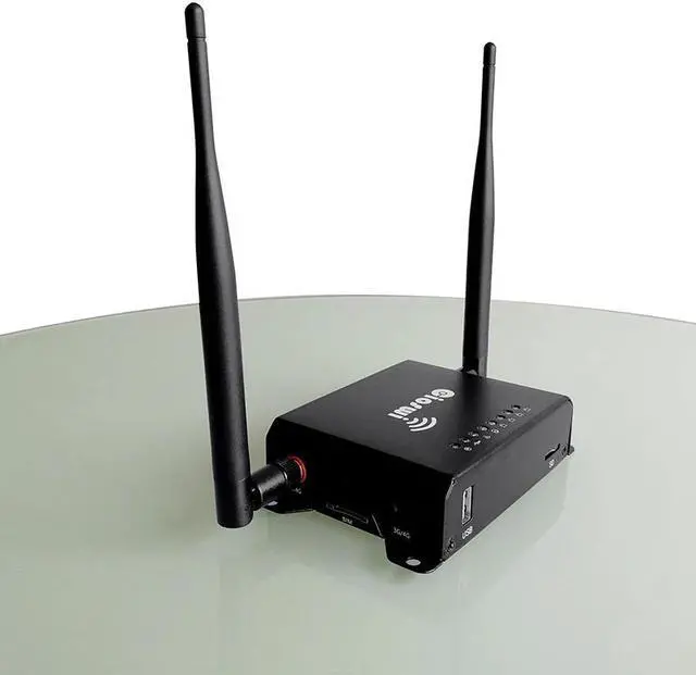 Alt view image 3 of 5 - and wifi sim card router 300Mbps openwrt DDR2 128MB external antennas 192.168.1.1 mobile hotspot wireless router