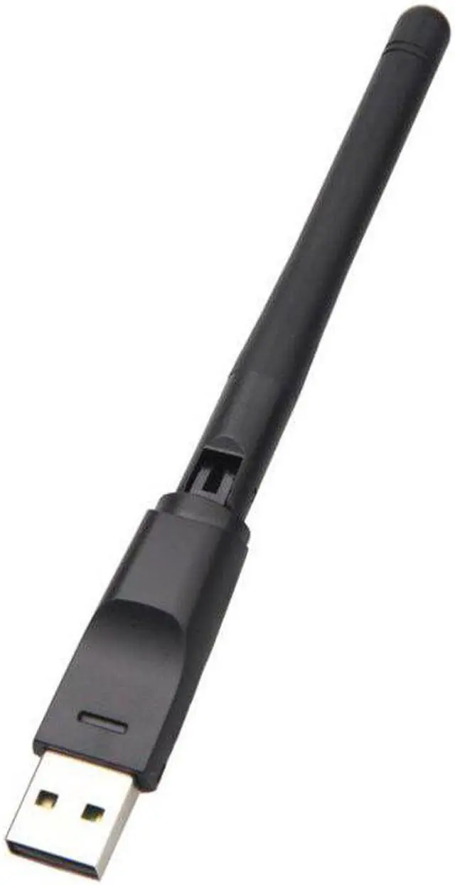 Alt view image 4 of 5 - 150mbps RT5370 USB 2.0  WiFi Wireless Adapter 802.11 b/g/n LAN Adapter with rotatable Antenna Network Card