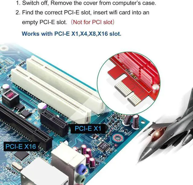 Alt view image 5 of 5 - 2974Mbps Wifi 6 Bluetooth 5.1 PCI-E Wireless WiFi Adapter AX200NGW Dual Band 2.4G/5Ghz Network Card for Desktop Card WIN10
