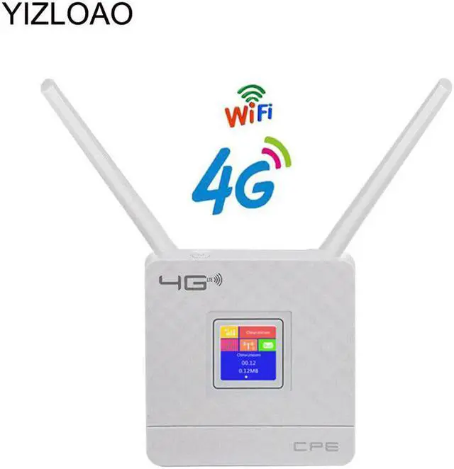 Main image of 4G/LTE Router Gateway 4G 3G 2G Broadband Mobile Hotspots unlimited Modem Portable Wifi Router Sim Antennas WAN/LAN Port