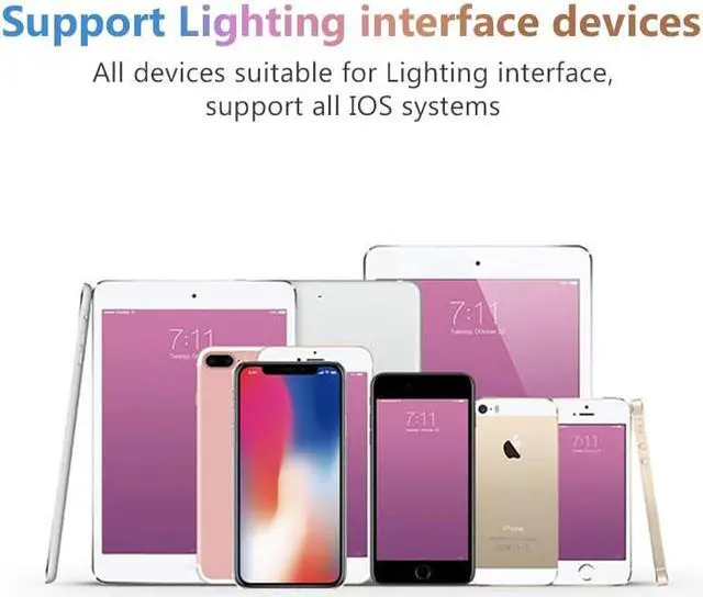 Alt view image 4 of 5 - Dropshipping For iPhone Adapter 2 in 1 For  iPhone 11 XS 7 8 IOS 12 3.5mm Jack Earphone Adapter Aux Cable Splitter