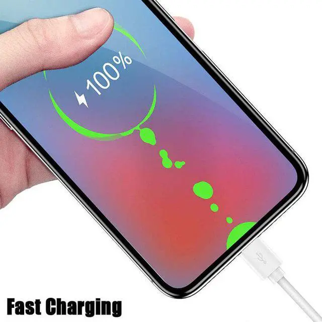 Alt view image 3 of 5 - Length Original Micro USB Type C Cable Fast Charging Cable USB-C Quick Charge 3.0 Cell Phone Cord Wire for Android IOS