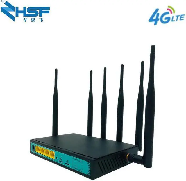 Alt view image 2 of 5 - 4G dual SIM card router 300Mbps wireless router 4GCPE WIFI router 4G LTE router VPN PPTP L2TP openwrt (with SIM card)