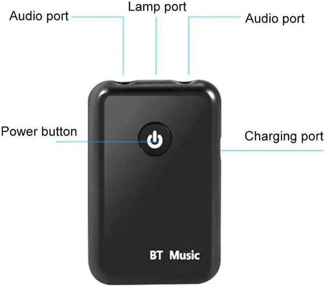 Alt view image 4 of 5 - 2 IN 1 Bluetooth Receiver Transmitter For TV 4.0 Stereo Music Receivers Ricevitore Audio Wireless Adapter 3.5mm Audio
