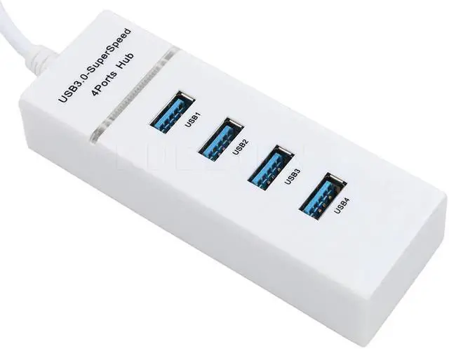 Alt view image 3 of 5 - 4 ports High Speed USB HUBs Hi-Speed 4 Port USB 3.0 Multi HUB Splitter Expansion For Desktop PC Laptop Adapter USB HUB
