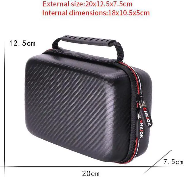 Alt view image 2 of 5 - Carrying Case Cover for Nintendo New 3DS XL/LL Games Cards Storage Travel Bag for Hard Drive Cable Game Accessories