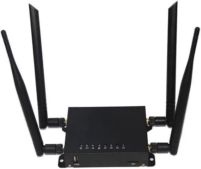 Alt view image 2 of 5 - 3G LTE Modem WiFi Router 300Mbps 4G Wireless Router with SIM Card Slot For QMI Dial mode 128MB RAM OpenWRT English Firmware