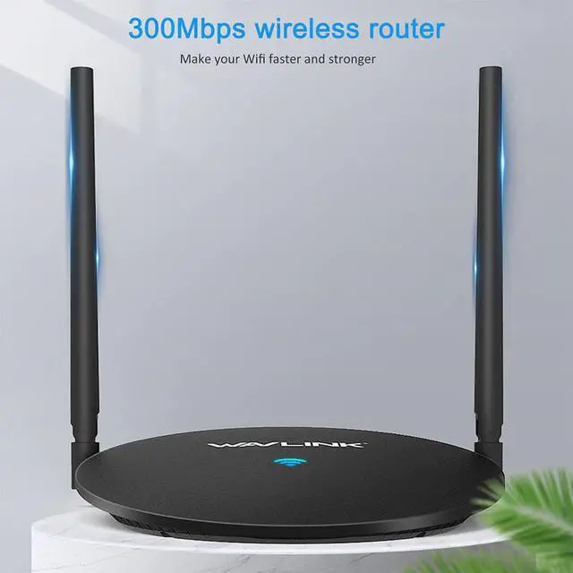 Alt view image 2 of 5 - Original Wifi Router 300Mbps Wireless router WiFi repeater With 1WAN+3LAN Ports 2x5dBi Antennas Access point wifi Range extender