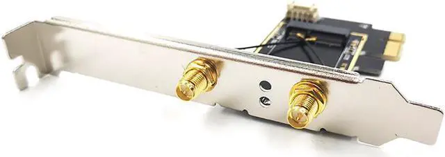 Alt view image 3 of 6 - M.2 /NGFF To PCI-E Converter Desktop Wireless WiFi Bluetooth Dual Band Wireless Network Card Dapter Board For PC Desktop