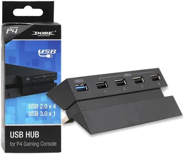 Alt view image 2 of 5 - 5 Port HUB For PS4, USB 3.0 High Speed Charger Controller Splitter Expansion For Playstation 4 PS4 Console Hot!